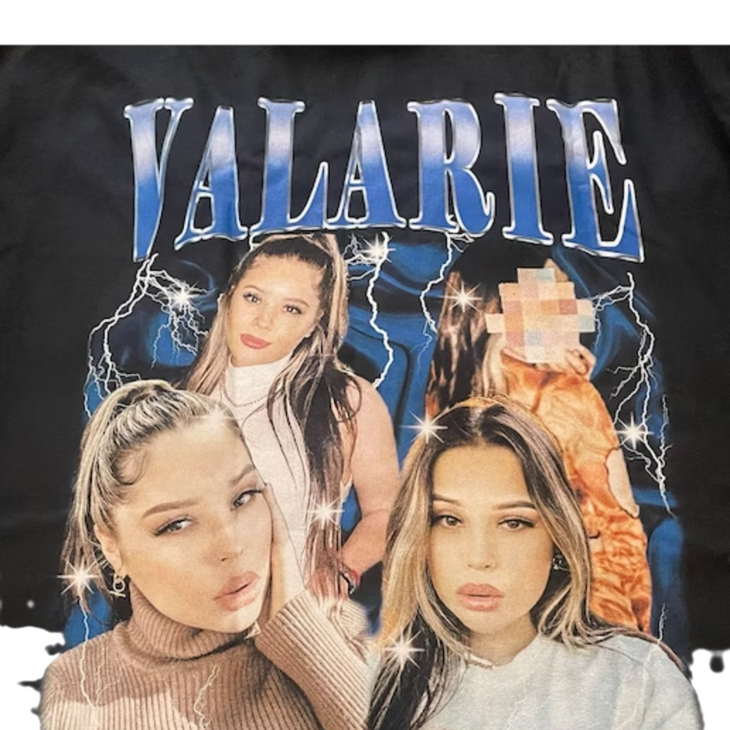Vintage Distressed  Photo Print hoodie