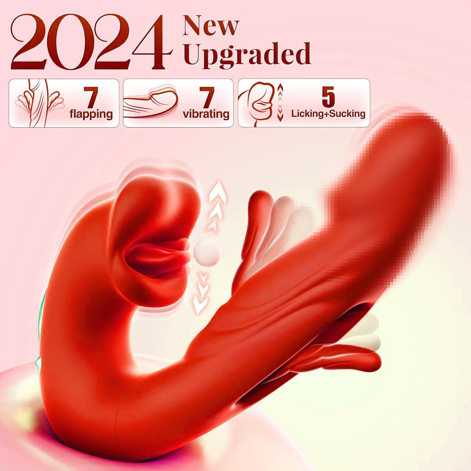 Premium Silicone Personal Massager - 19 Modes of Sensation